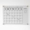 Martha Stewart Grayson Acrylic Wall Calendar w/Notes w/Dry Erase Marker and Mntng Hrdwr, 24in. x 18in., w/Blk Prnt BR-AC-4560-BK-CLRBK-MS - alternate 8